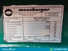 Meusburger 2-ass. Dieplader met huifopbouw // 2x gestuurd